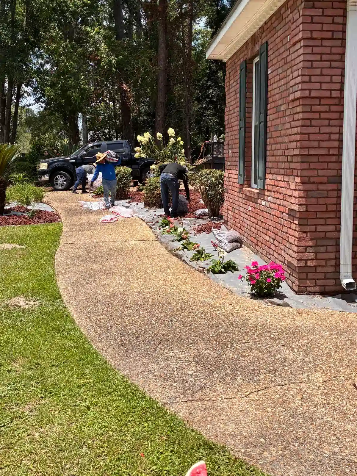 Flower Bed and Rose Garden Installation in Douglas GA