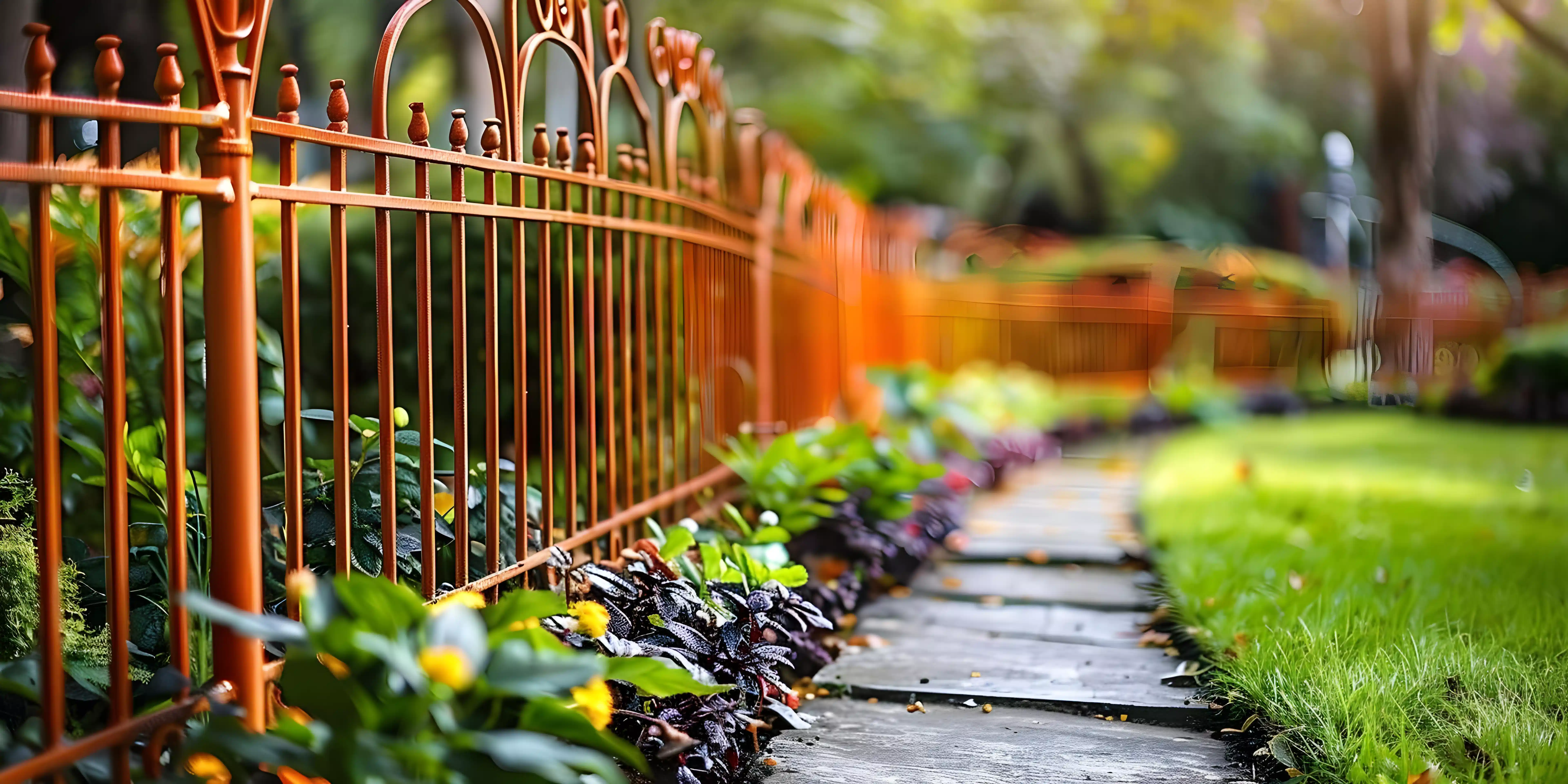 Garden Border Fence Installation in Douglas GA