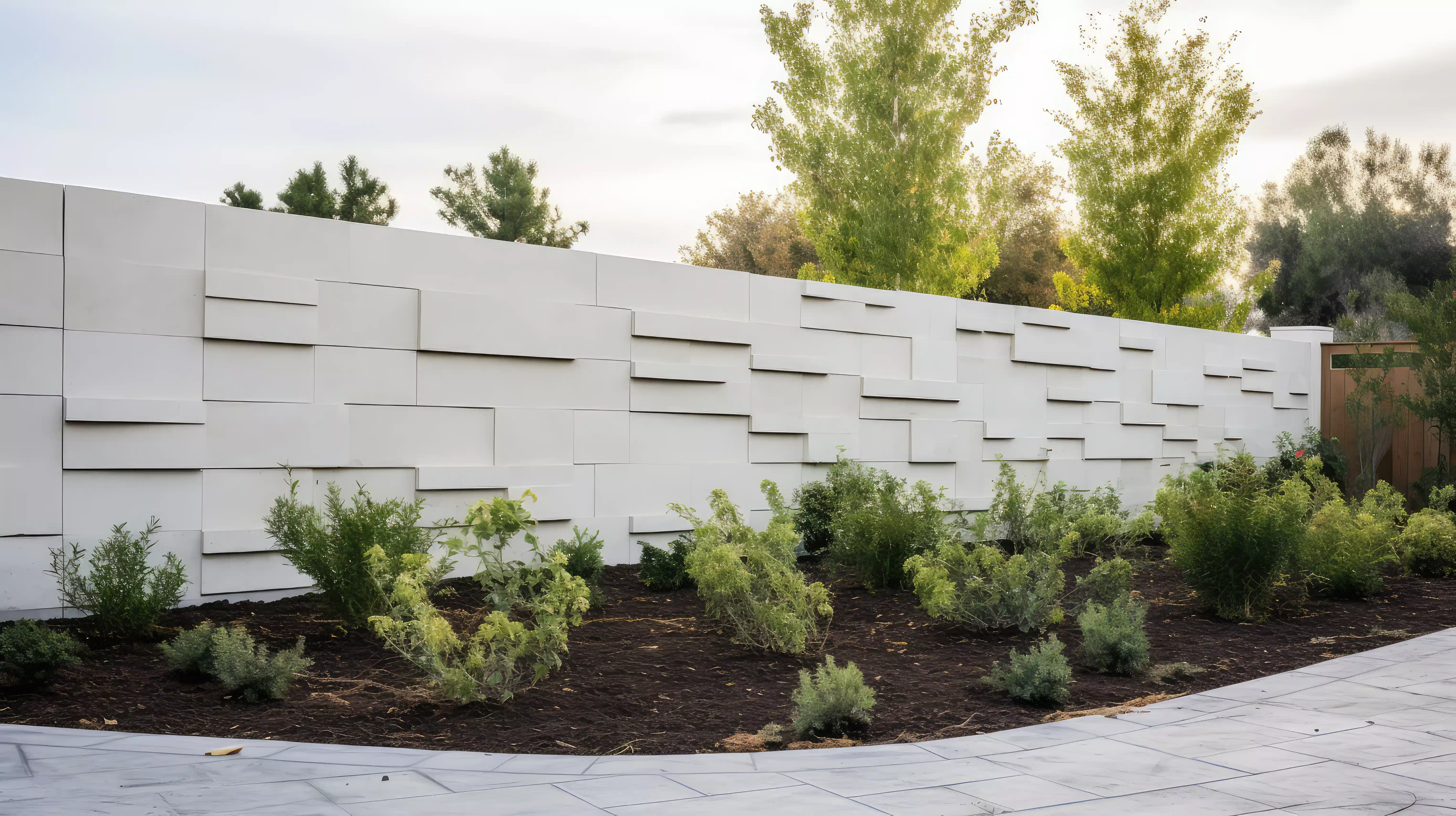 Stone Retaining Wall Installation in Douglas GA